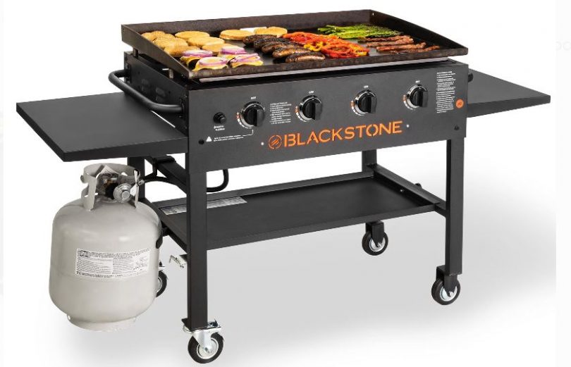 Blackstone 4-Burner 36″ Griddle Cooking Station With Side Shelves For ...