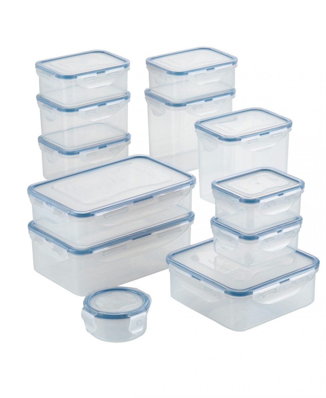 Lock n Lock Easy Essentials Basics 24-Pc. Food Storage Container Set ...