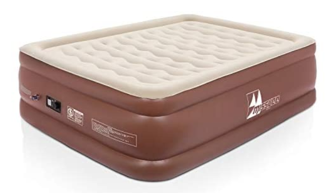 inflatable air mattress with pillow