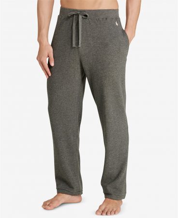 polo men's waffle knit pants