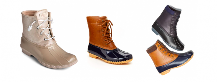 Duck Boots Starting at $19.99 