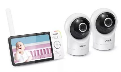 vtech digital video monitor with remote access and 2 cameras