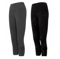 women's cotton spandex capris