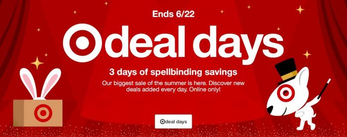 Target Deal Days LIVE NOW! – Utah Sweet Savings