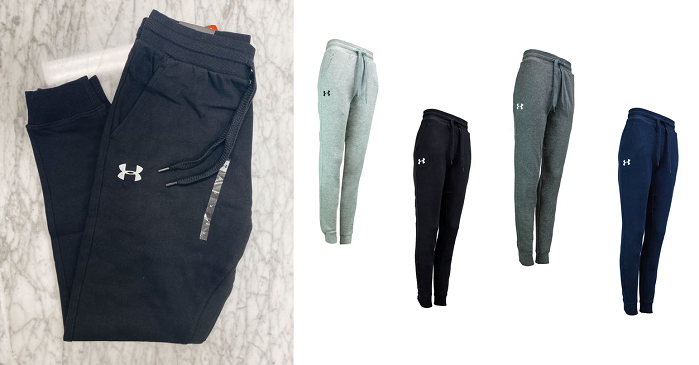 under armour rival fleece joggers ladies