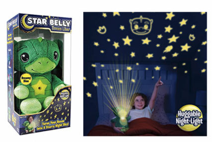 stuffed animal night light stars