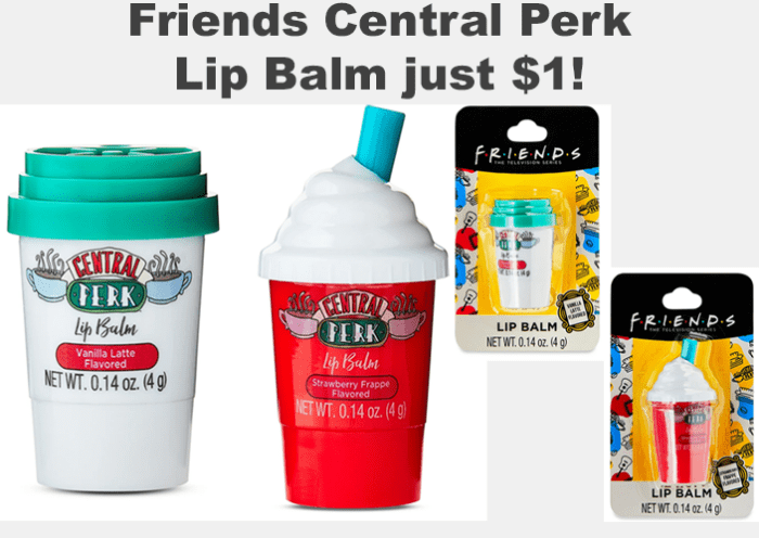 Friends Central Perk Lip Balm just $1!